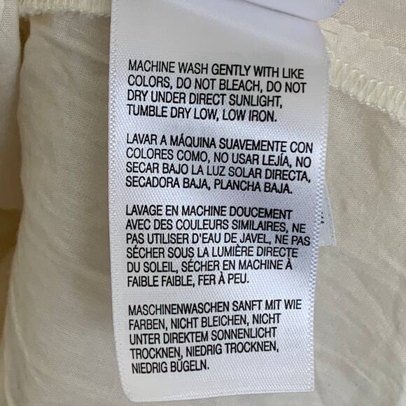 NEW MOTHER Anthropologie Salsa With Me V-Neck Maxi Dress in Ivory - Picture 13 of 15